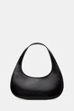 Kožená kabelka Coperni Slim Swipe Baguette hladký černá COPBA116F6045