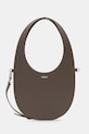 Шкіряна сумочка Coperni Mini Swipe Tote гладкий коричневий COPBA115F6004