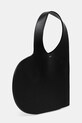 Coperni torebka skórzana Double Heart Tote COPBA113F6062 czarny AW25