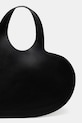 Аксессуары Кожаная сумочка Coperni Double Heart Tote COPBA113F6062 чёрный