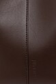 Кожена чанта JW Anderson The Jwa Corner Small Bucket кафяв HB0740.LA0232