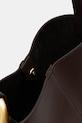 Кожаная сумочка JW Anderson The Jwa Corner Small Bucket HB0740.LA0232 коричневый