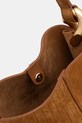 JW Anderson borsa in nabuk The Jwa Corner Small Bucket HB0740.LA0375 marrone