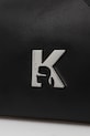 Кожена чанта Karl Lagerfeld Jeans черен A4W30247