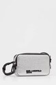 Karl Lagerfeld Jeans torebka A4W30246 srebrny AW25