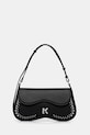 Kabelka Karl Lagerfeld Jeans nevejde se A4 černá A4W30147