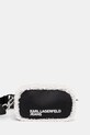 Karl Lagerfeld Jeans torebka tekstylny czarny A4W30233