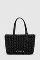 Karl Lagerfeld torebka K/WEAVE nie mieści A4 czarny A4W30071