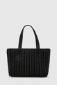 Karl Lagerfeld torebka K/WEAVE A4W30071 czarny AW25