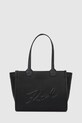 Чанта Karl Lagerfeld щампа черен A4W30258