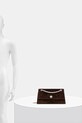 Шкіряна сумочка Tory Burch Kira Turnlock Suede 169176.200