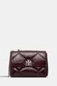 Tory Burch torebka skórzana Kira Diamond skóra licowa czerwony 169325.500