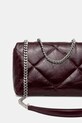 Akcesoria Tory Burch torebka skórzana Kira Diamond 169326.500 fioletowy