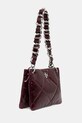 Tory Burch torebka skórzana Kira Diamond Quilt 174842.500 fioletowy AW25
