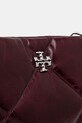 Tory Burch torebka skórzana Kira Diamond Quilt fioletowy 174842.500