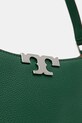 Tory Burch torebka bawełniana Eleanor Soft Slim zielony 174850.301