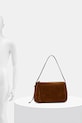 Τσάντα σουέτ Tory Burch Romy Suede Shoulder 177365.200