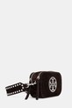 Kožená kabelka Tory Burch Miller Suede Mini 174301.201 hnědá AW25