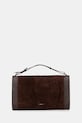 Coccinelle borsa a mano in pelle ELINOR pelle scamosciata marrone E1.TL6.12.01.01