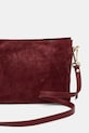 Doplňky Semišová kabelka Coccinelle BOHEME NEW GEOMET.PATCH E1.T66.58.01.01 burgundské