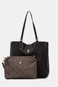 U.S. Polo Assn. torebka dwustronna Malibu mieści A4 brązowy BEUM08706WVP
