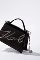 Кожена чанта Karl Lagerfeld A4W30035 черен