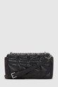 Karl Lagerfeld poșetă de piele A4W30051 negru AW25