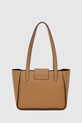 Δερμάτινη τσάντα Karl Lagerfeld A4W30066 καφέ AW25