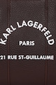 Doplnky Kabelka Karl Lagerfeld K/RSG A4W30266 burgundské