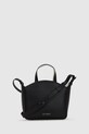 Karl Lagerfeld poșetă de piele A4W30070 negru AW25
