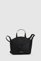 Karl Lagerfeld torebka skórzana K/CIRCLE A4W30070 czarny AW25