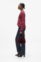 Karl Lagerfeld poșetă A4W30078 burgundia