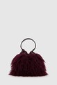 Karl Lagerfeld poșetă A4W30078 burgundia AW25