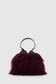 Karl Lagerfeld poșetă K/WEAVE A4W30078 burgundia AW25