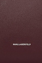Akcesoria Karl Lagerfeld torebka K/ROCKY A4W30119 bordowy