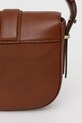 Barbour torebka skórzana brązowy LBA0490