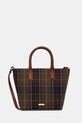 Barbour torebka skóra licowa zielony LBA0506