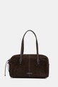 Gianni Chiarini torebka zamszowa ARYNA nie mieści A4 brązowy BS.11802.NBK.TKL