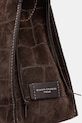 Gianni Chiarini geantă de mână din piele întoarsă AURORA maro BS.11846.CM