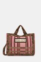 Barbour torebka x Farm Rio mieści A4 różowy LBA0476