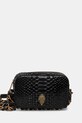 Kurt Geiger London torebka skórzana KENSINGTON nie mieści A4 czarny 9321100719