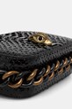 Kurt Geiger London torebka skórzana KENSINGTON czarny 9321100719