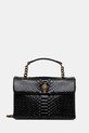 Kurt Geiger London torebka skórzana KENSINGTON skóra licowa czarny 5021500719