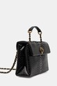 Kurt Geiger London torebka skórzana KENSINGTON 5021500719 czarny AW25