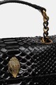 Kurt Geiger London torebka skórzana KENSINGTON czarny 5021500719