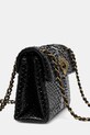 Kurt Geiger London torebka skórzana MINI KENSINGTON 5017300719 czarny AW25