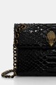 Kurt Geiger London torebka skórzana MINI KENSINGTON czarny 5017300719