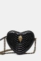 Kurt Geiger London torebka skórzana KENSINGTON nie mieści A4 czarny 4027100719