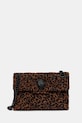 Kurt Geiger London torebka zamszowa MINI KENSINGTON nie mieści A4 brązowy 5017339289
