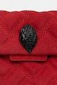 Kožená kabelka Kurt Geiger London MINI KENSINGTON červená 5017350219
